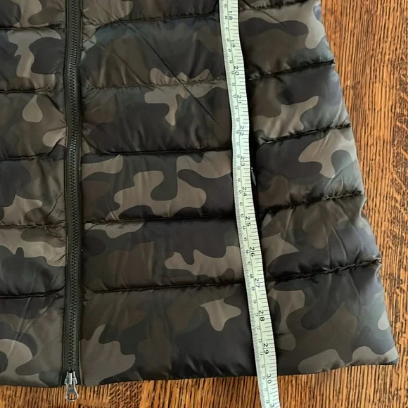 NWOT Eddie Bauer Camouflage Green Parka Packable and lightweight Size XS - Picture 11 of 16